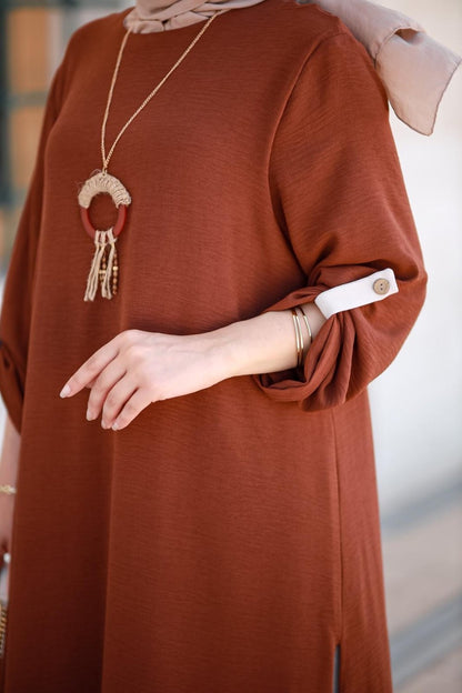 Mila Two-Tone Dress