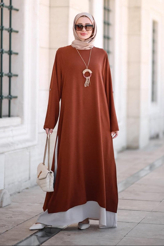 Mila Two-Tone Dress