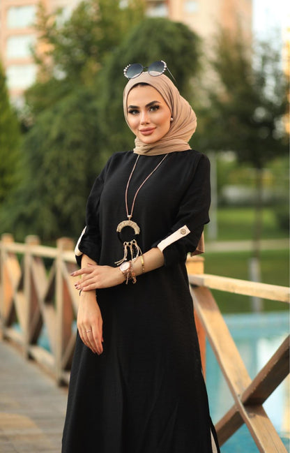 Mila Two-Tone Dress