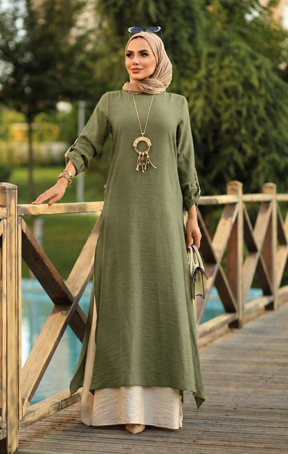 Mila Two-Tone Dress