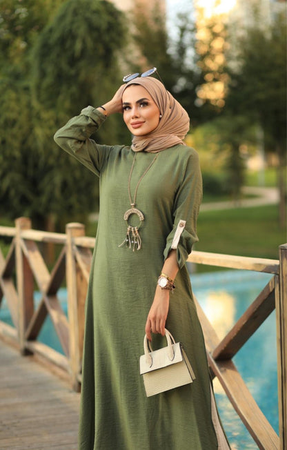 Mila Two-Tone Dress