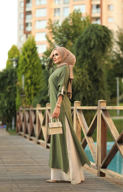 Mila Two-Tone Dress