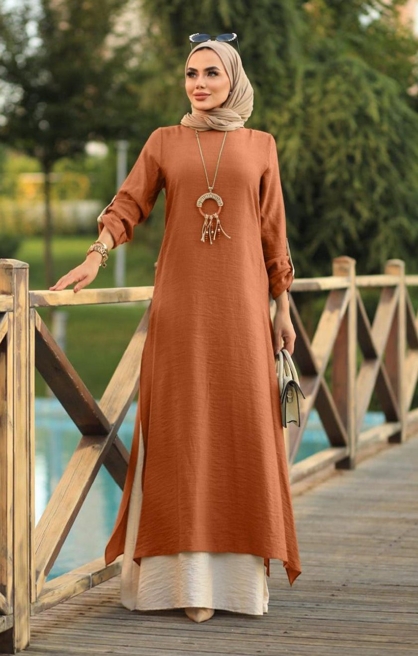 Mila Two-Tone Dress