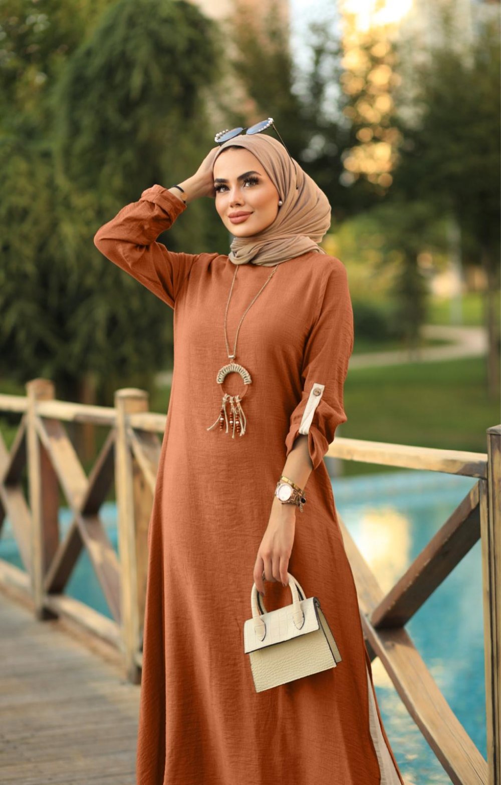 Mila Two-Tone Dress