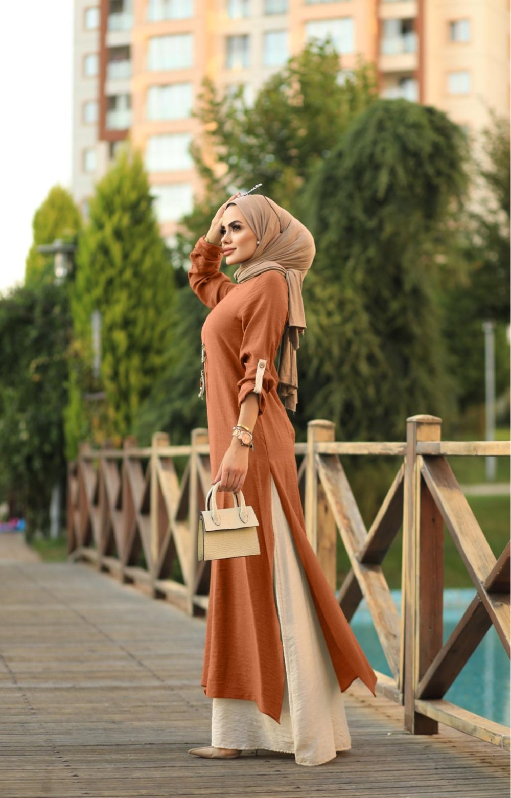 Mila Two-Tone Dress