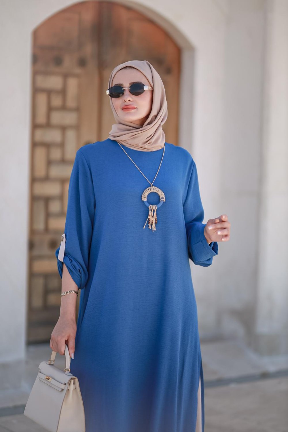 Mila Two-Tone Dress