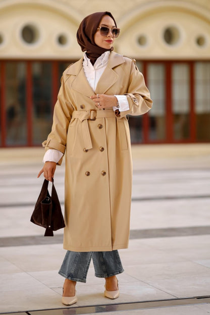 Belted Trench Coat