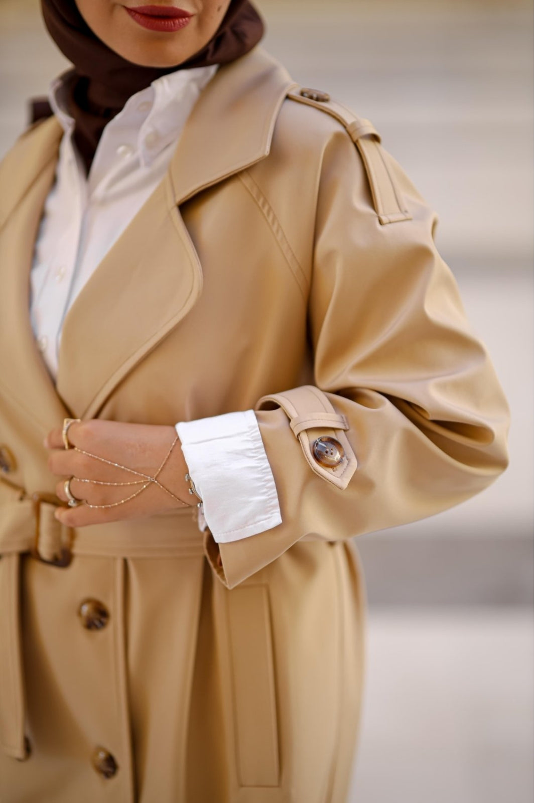 Belted Trench Coat