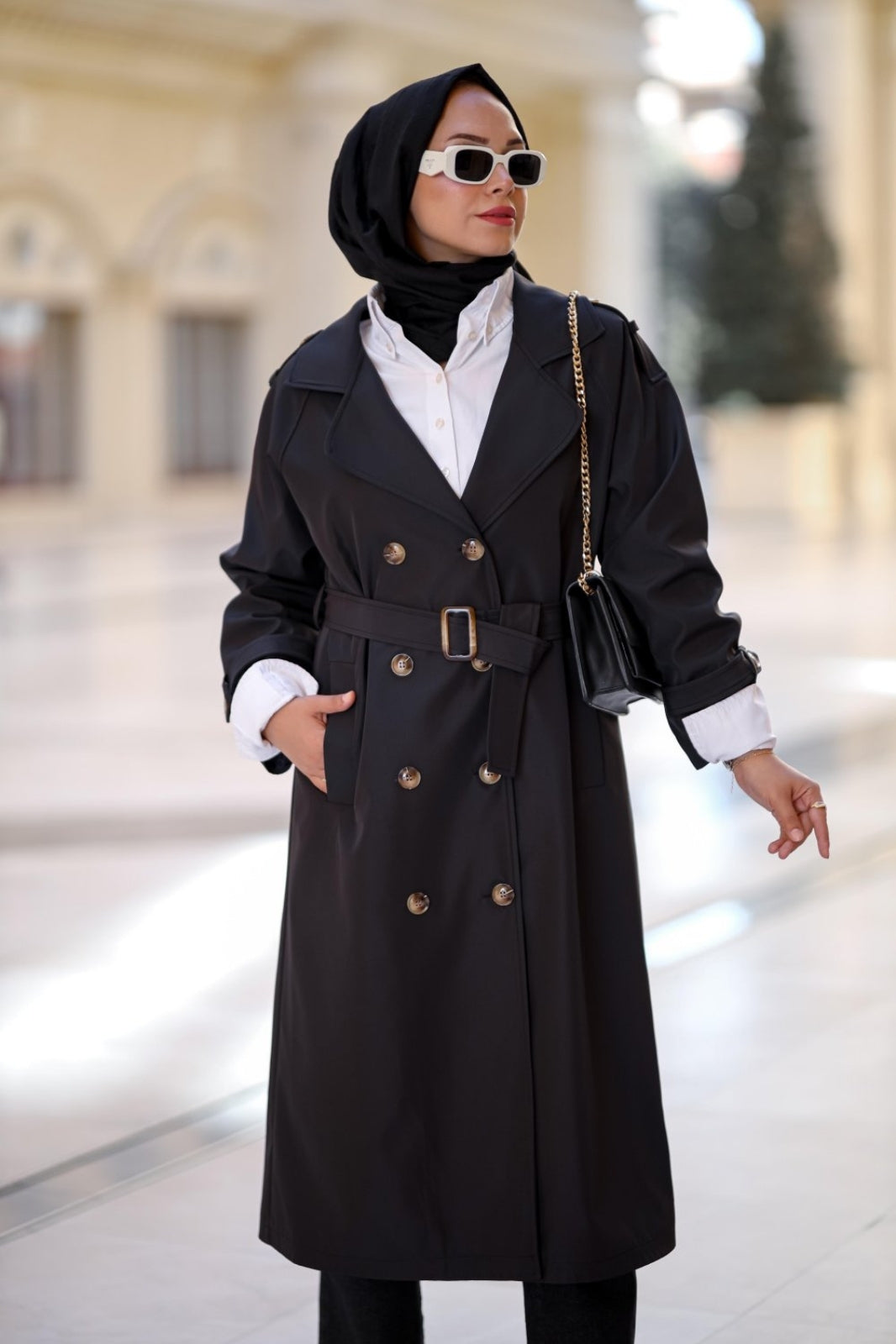 Belted Trench Coat