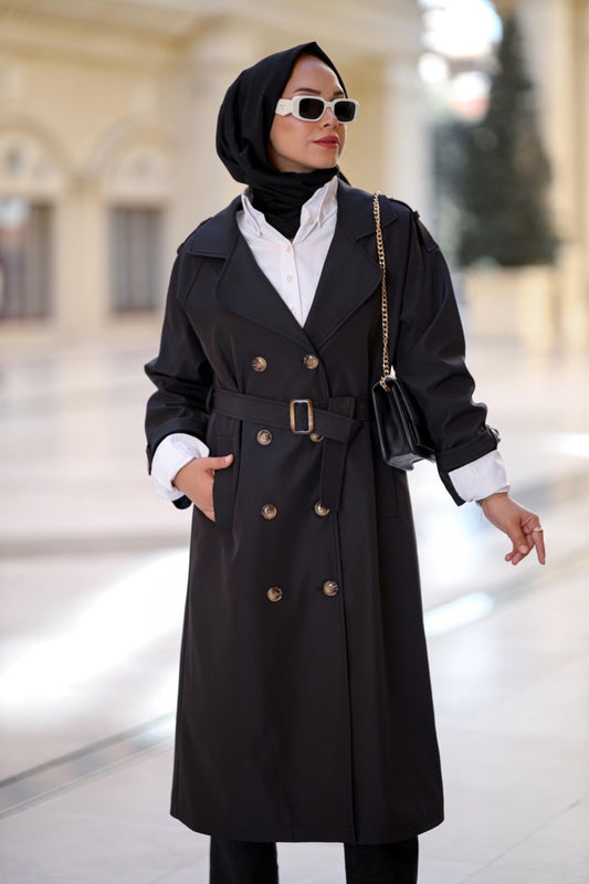 Belted Trench Coat