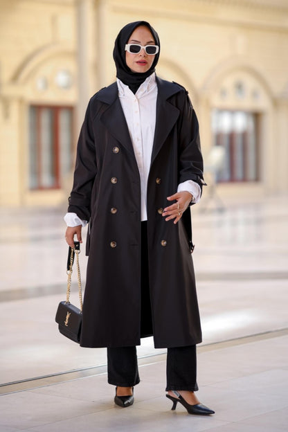 Belted Trench Coat