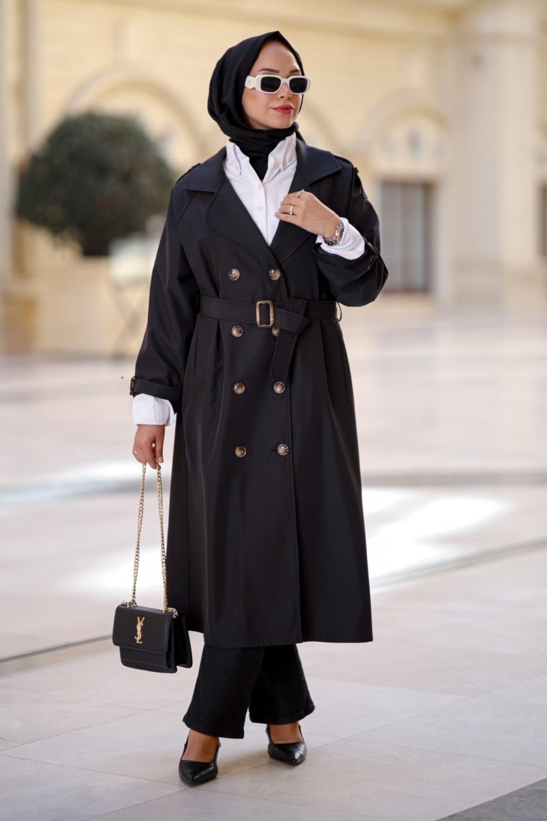 Belted Trench Coat