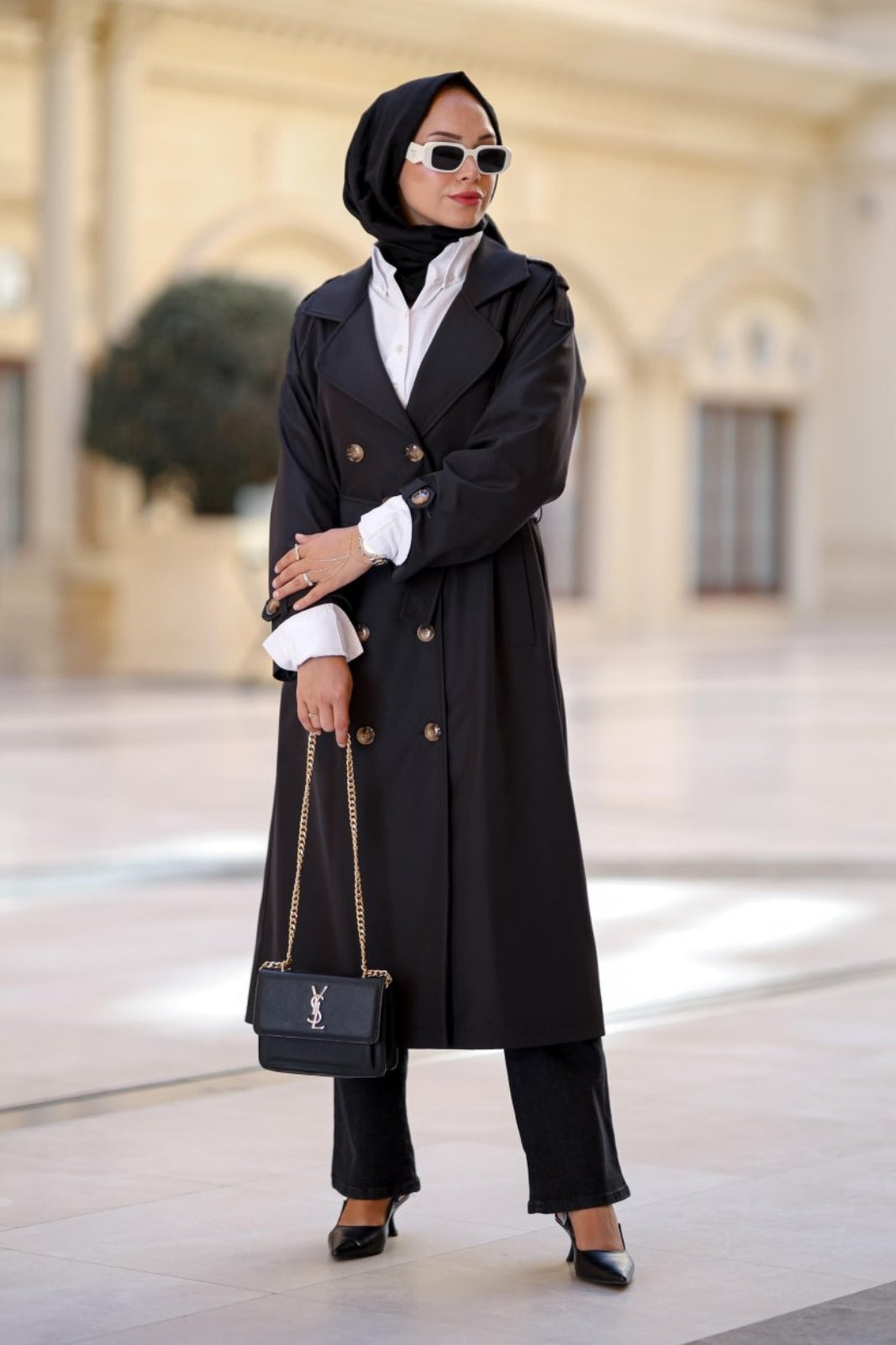 Belted Trench Coat