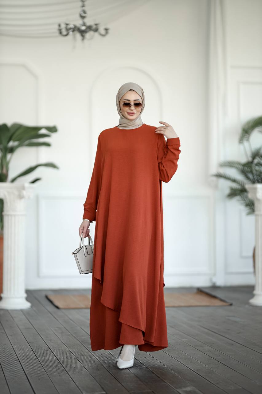 #Burnt orange 