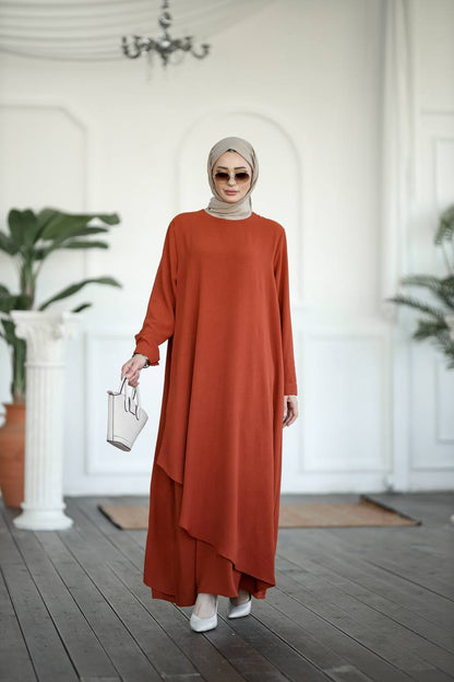 #Burnt orange 
