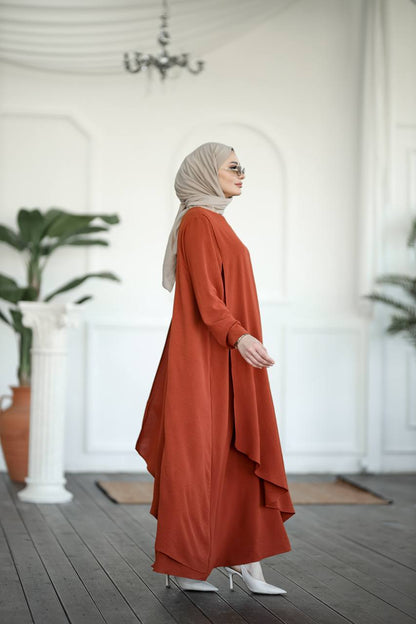 #Burnt orange 