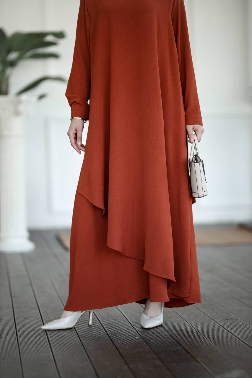 #Burnt orange 