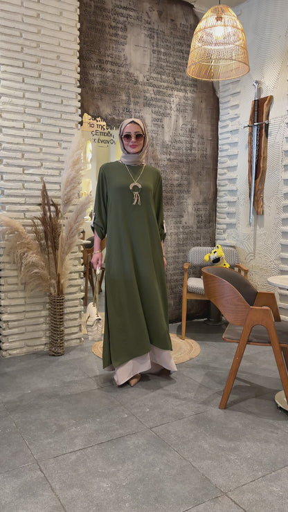 Mila Two-Tone Dress