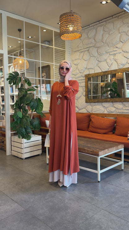 Mila Two-Tone Dress