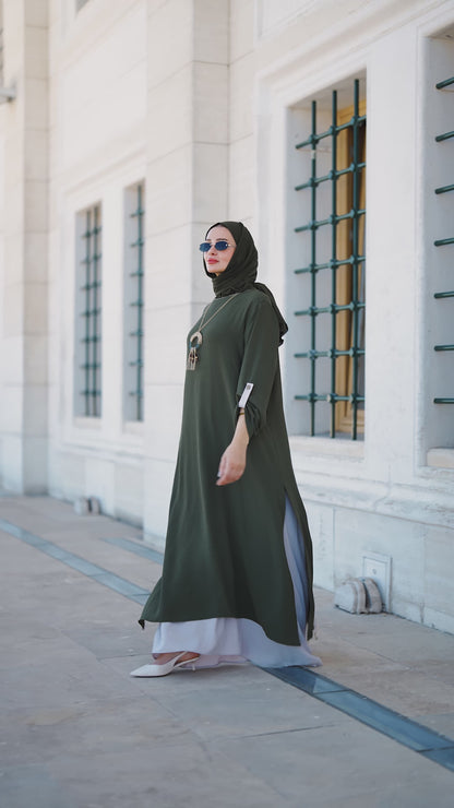 Mila Two-Tone Dress