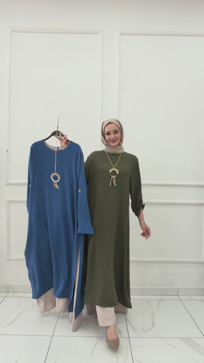 Mila Two-Tone Dress