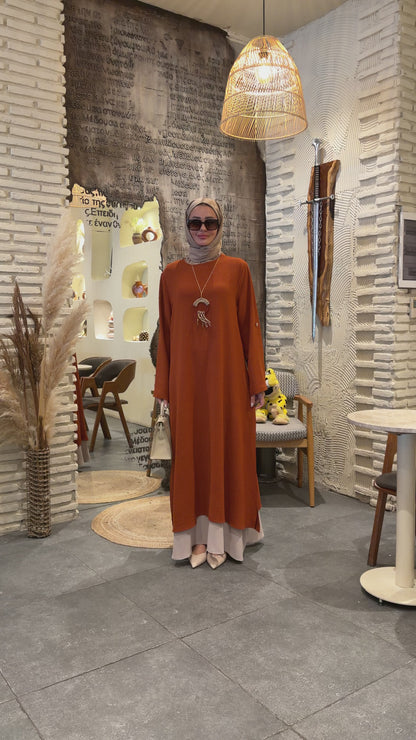 Mila Two-Tone Dress